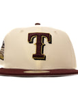 New Era Texas Rangers 59Fifty Fitted - DUO RANGER "CREAM/MAROON"