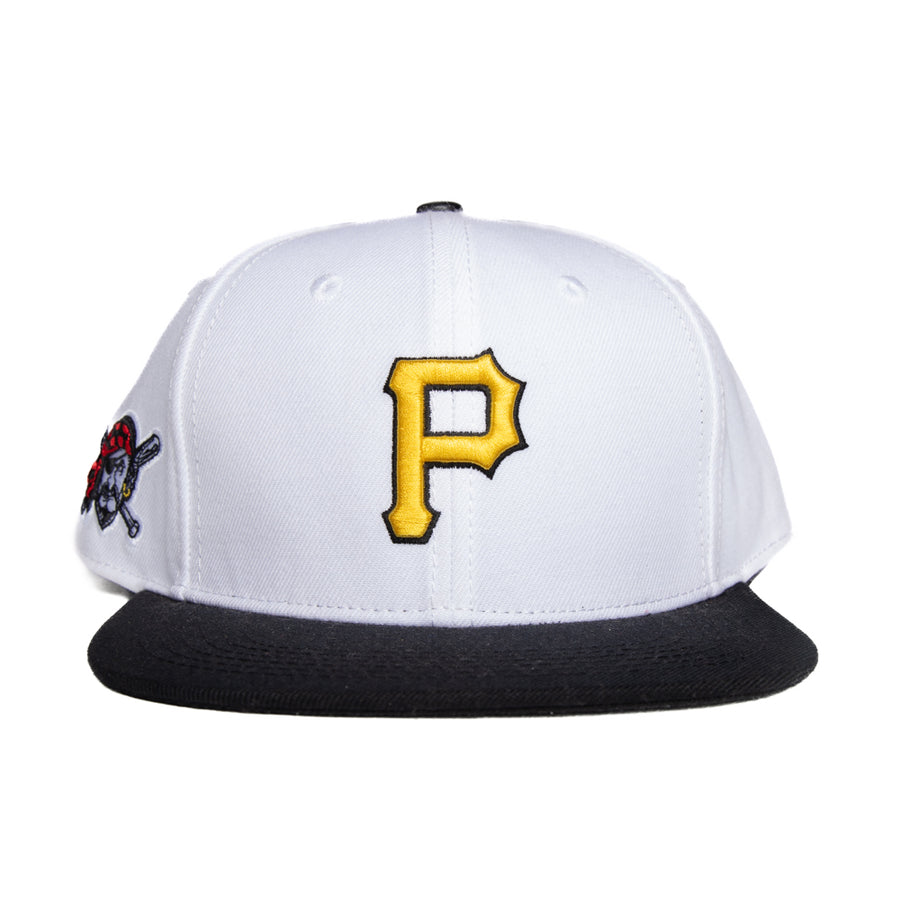 Pro Standard Pittsburgh Pirates Snapback - White/Black