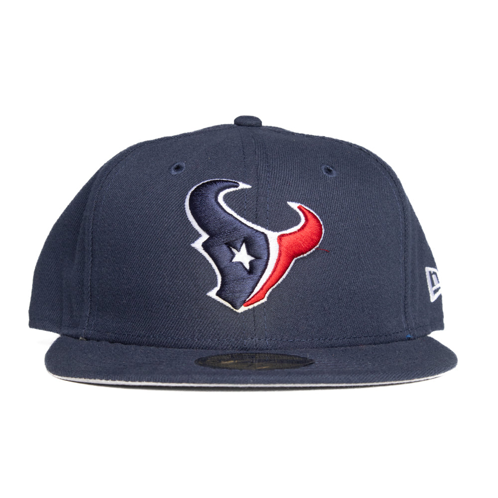 New Era Houston Texans 59Fifty Fitted - Navy/Grey UV