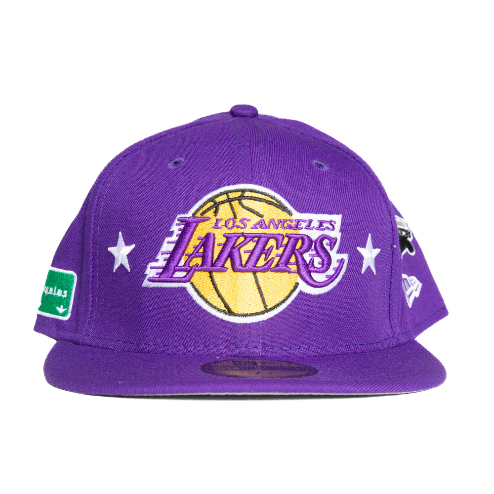 New Era Los Angeles Lakers West Coast 59Fifty Fitted - Purple