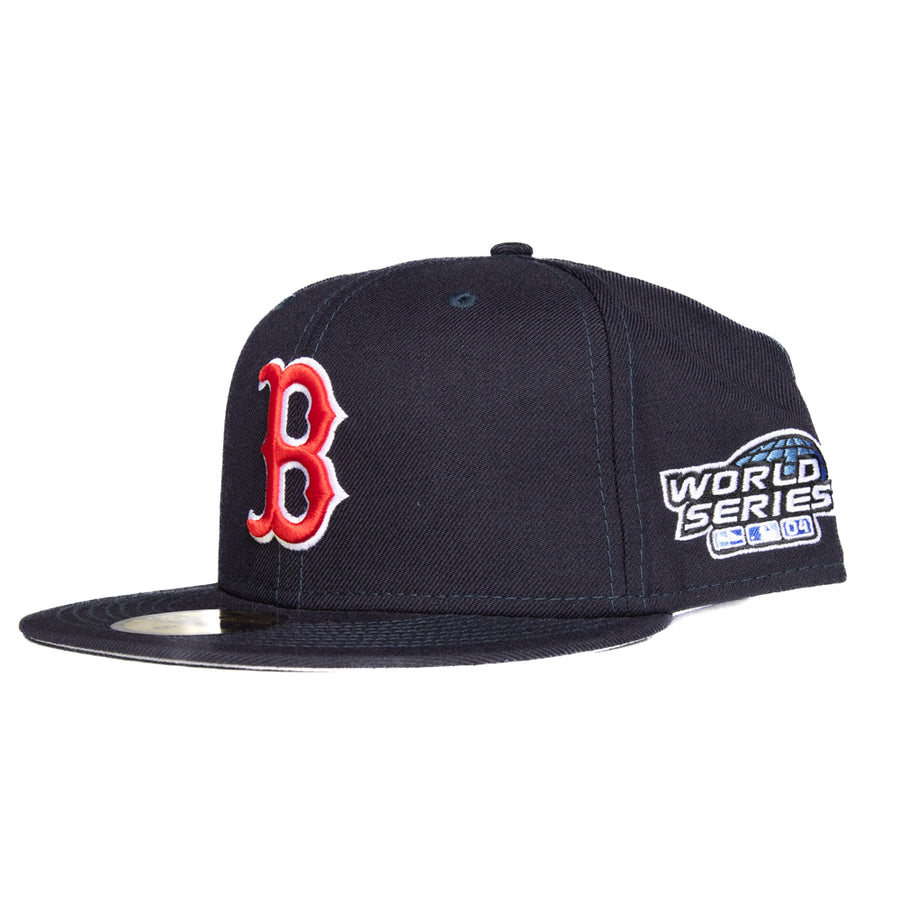 New Era Boston Red Sox 59Fifty Fitted - (2004 World Series Patch)