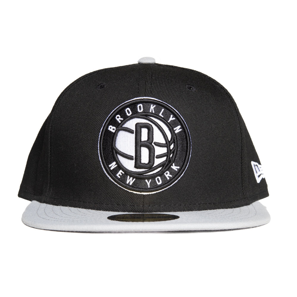 New Era Brooklyn Nets 2Tone 59Fifty Fitted - Black/Grey