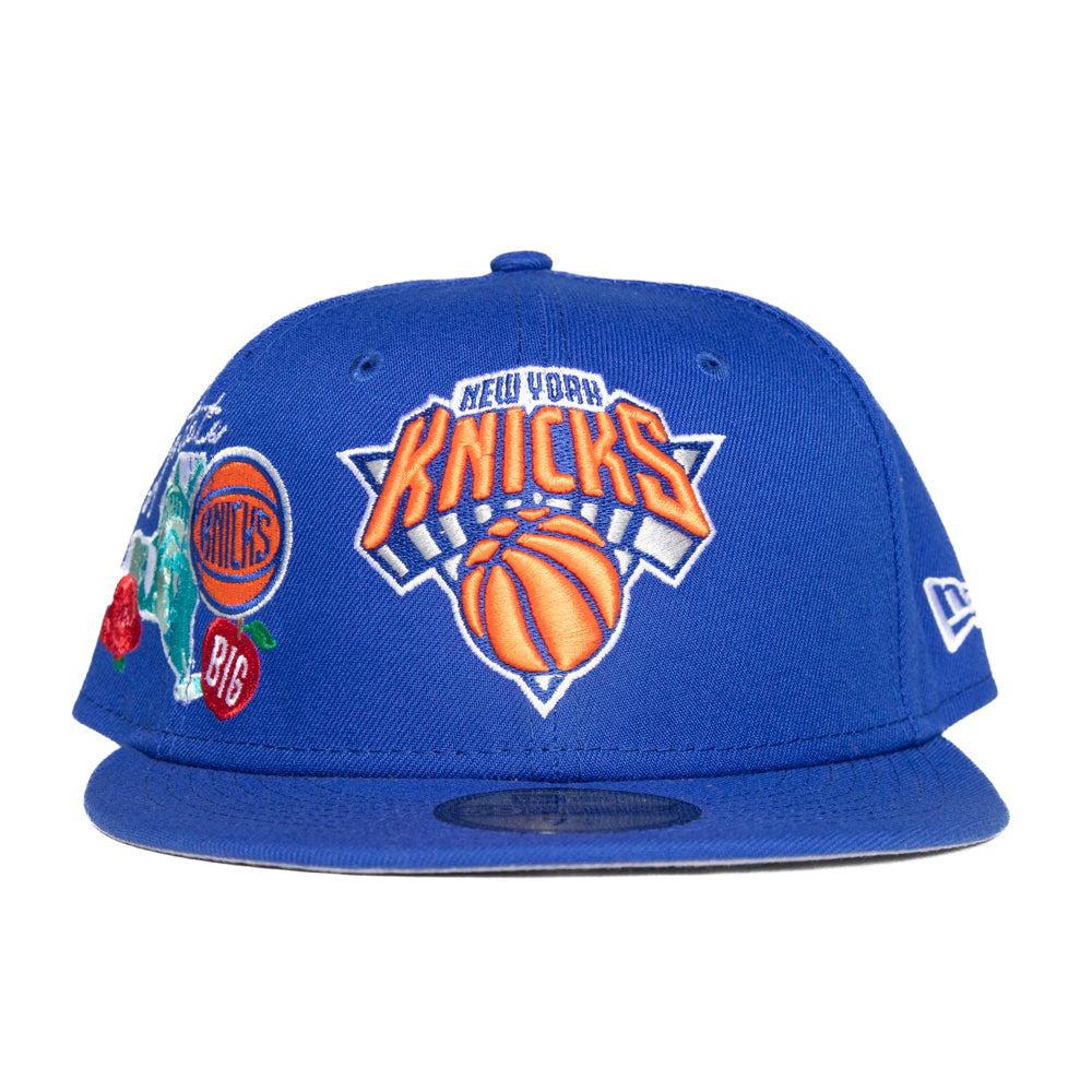 New Era New York Knicks "State Patch" 59Fifty Fitted - Blue