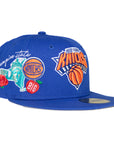 New Era New York Knicks "State Patch" 59Fifty Fitted - Blue