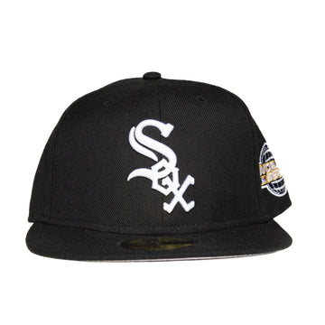 New Era Chicago White Sox 59Fifty Fitted - Black/2005 World Series Patch