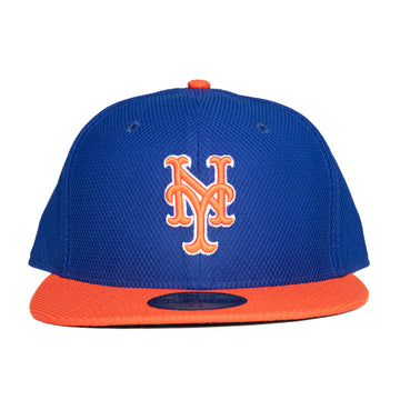 New Era New York Mets 59Fifty Mesh Fitted - Blue/Orange/White