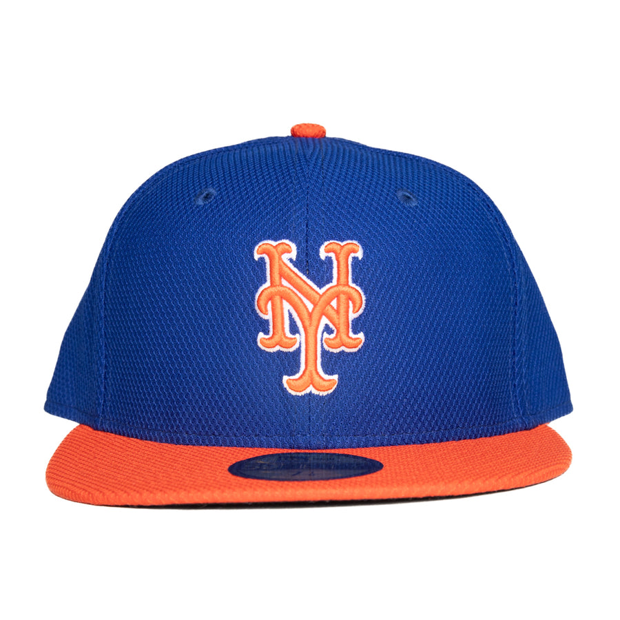 New Era New York Mets 59Fifty Mesh Fitted - Blue/Orange/White