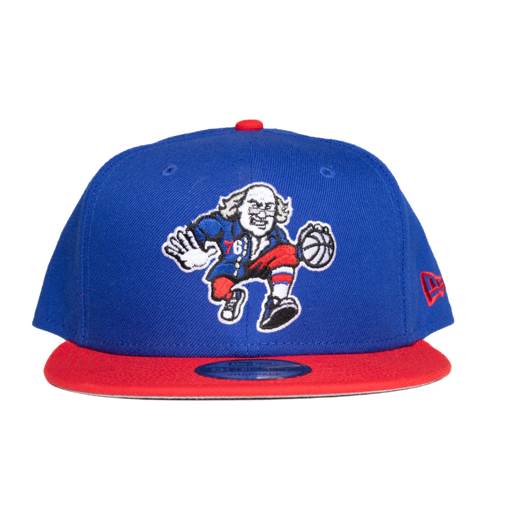 New Era Philadelphia 76ers 9Fifty Snapback 2Tone - Blue/Red