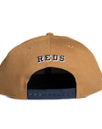 New Era Cincinnati Reds 9Fifty Snapback - Wheat/Navy