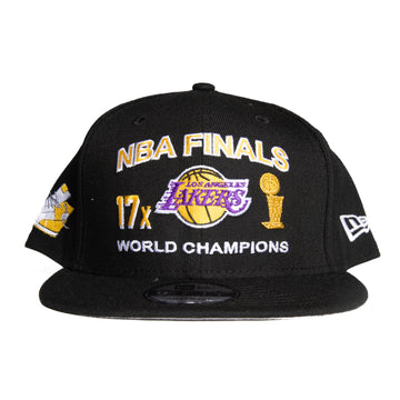 New Era Los Angeles Lakers World Champions 9Fifty Snapback - Black
