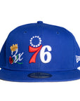 New Era Philadelphia 76ers "Crown Champs" 59Fifty Fitted - Blue