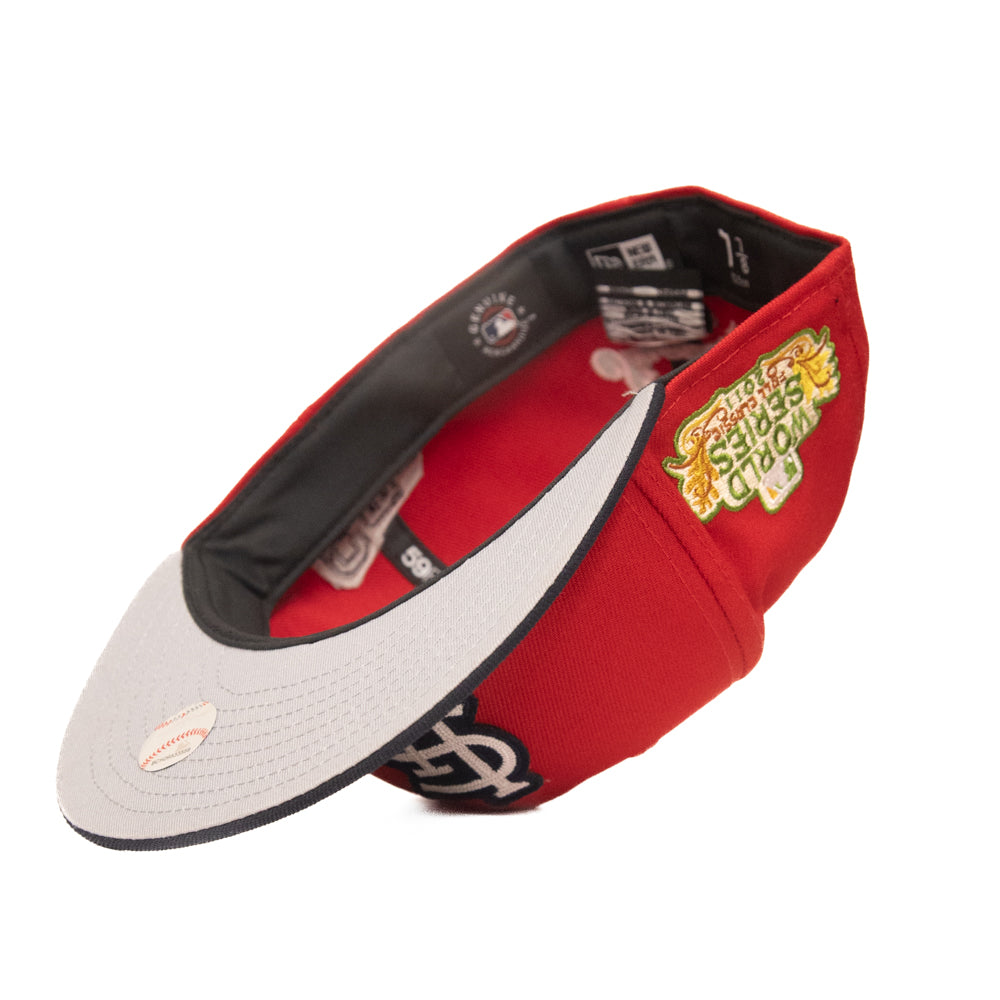 New Era 59Fifty Fitted Cap: St. Louis Cardinals [Letterman]