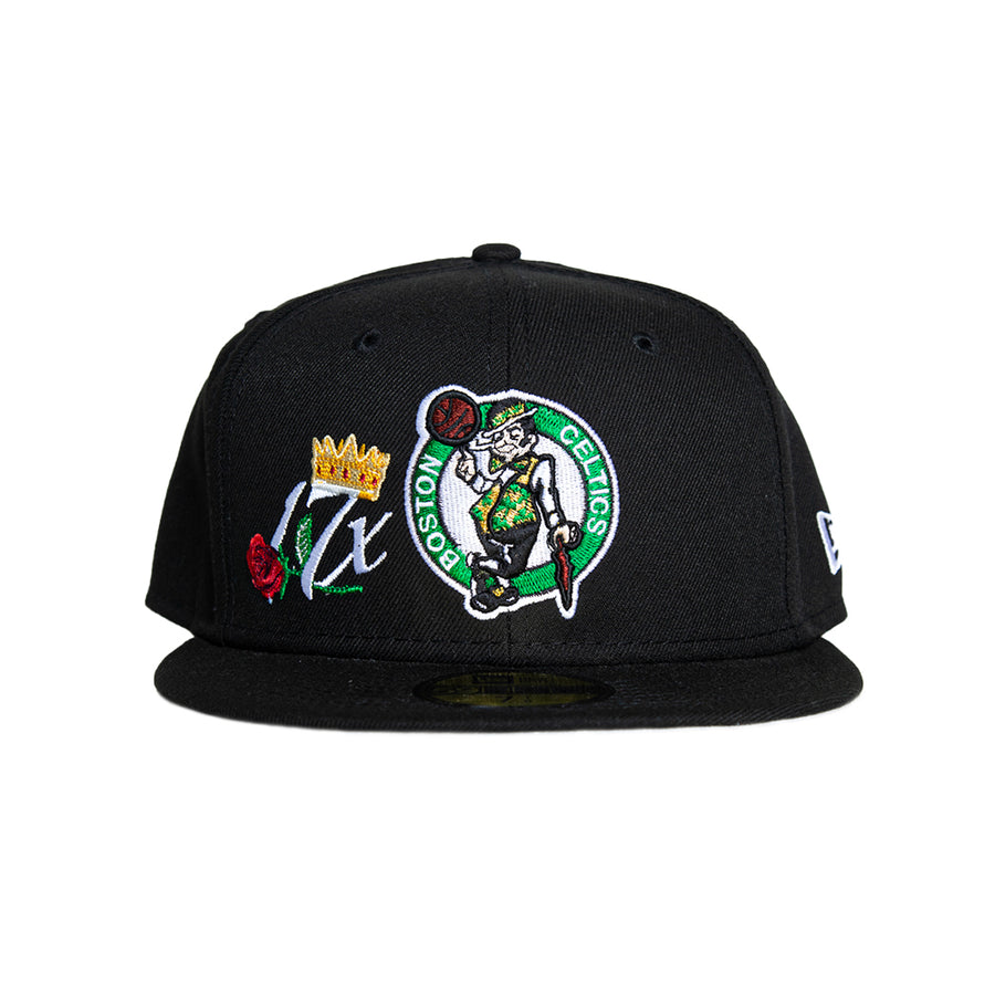 New Era Boston Celtics "Crown Champs" 59Fifty Fitted - Black