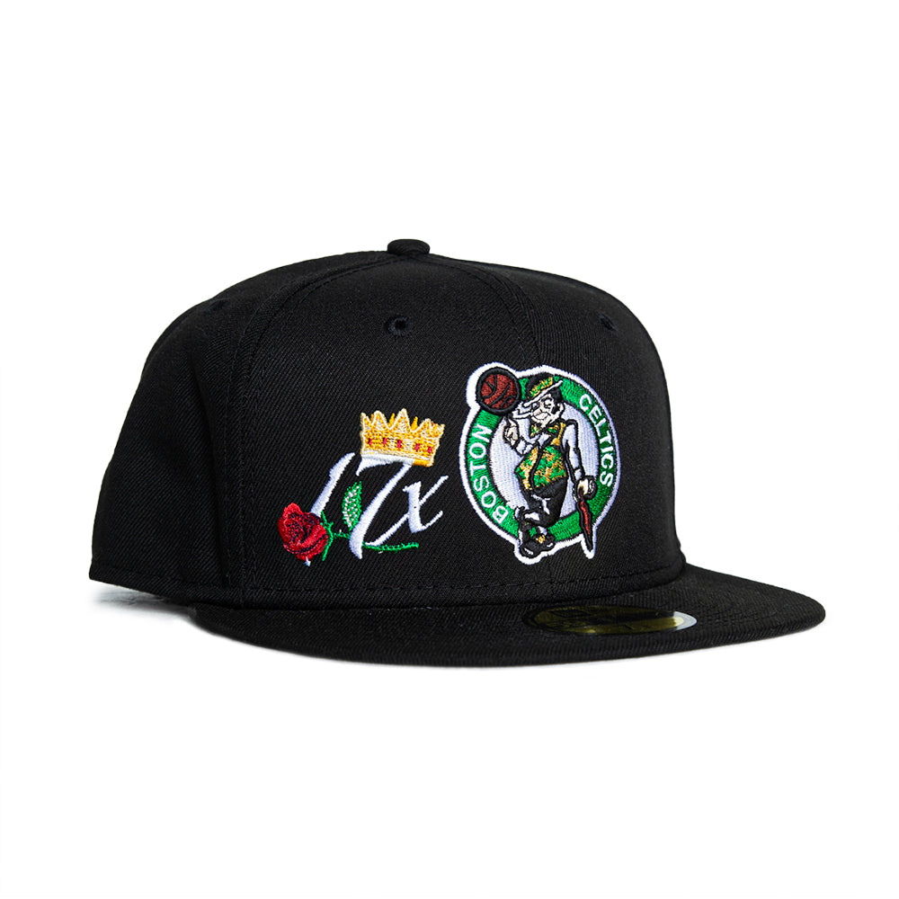 New Era Boston Celtics "Crown Champs" 59Fifty Fitted - Black