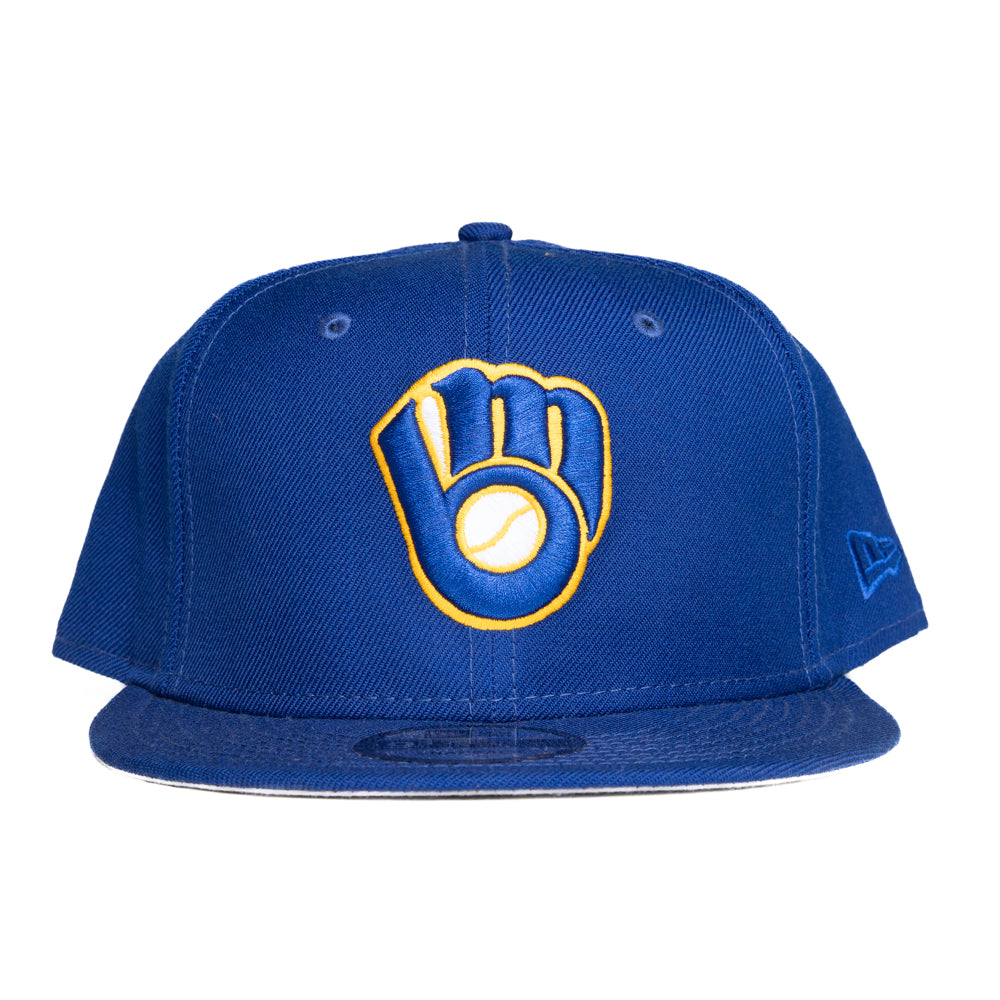 New Era Milwaukee Brewers 9Fifty Snapback - Blue