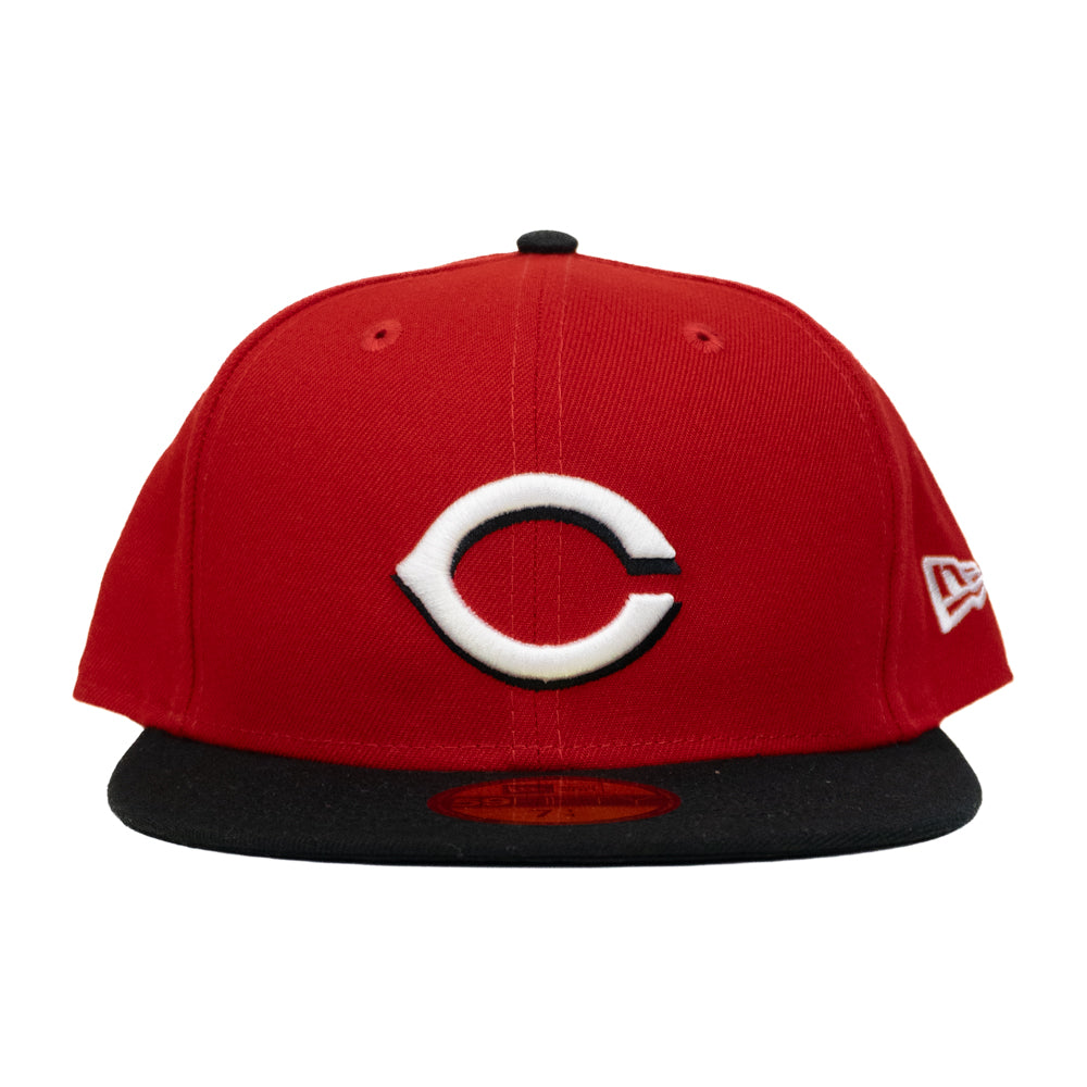 New Era 59Fifty Fitted Cap: Cincinnati Reds [Primary x Red/Blk