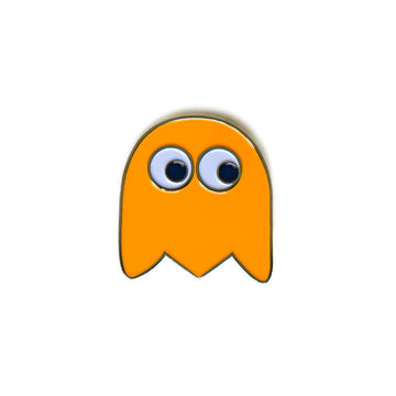 Orange Ghost Pin
