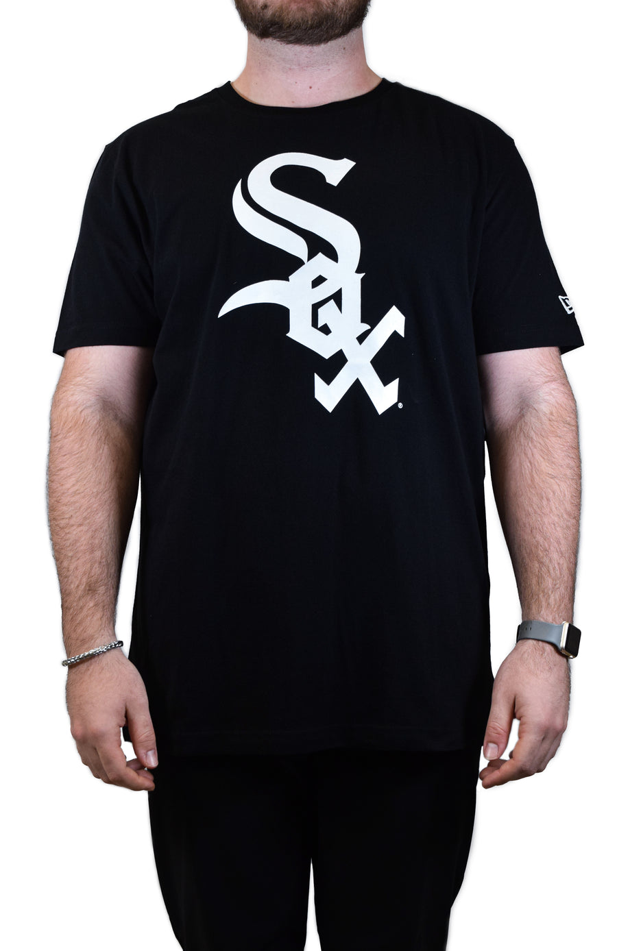 New Era Chicago White Sox Classic Logo Shirt - Black