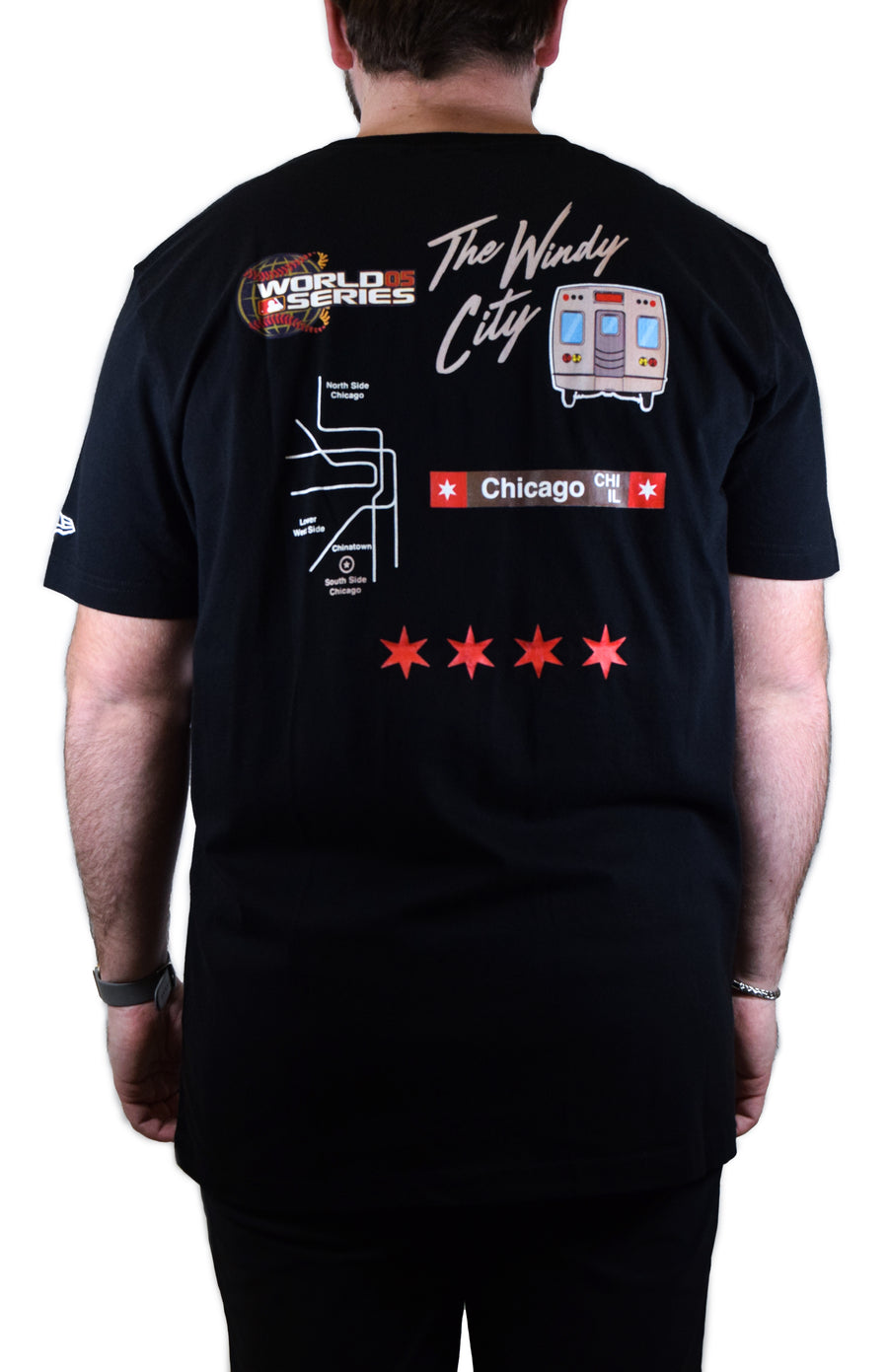 New Era Chicago White Sox Classic Logo Shirt - Black