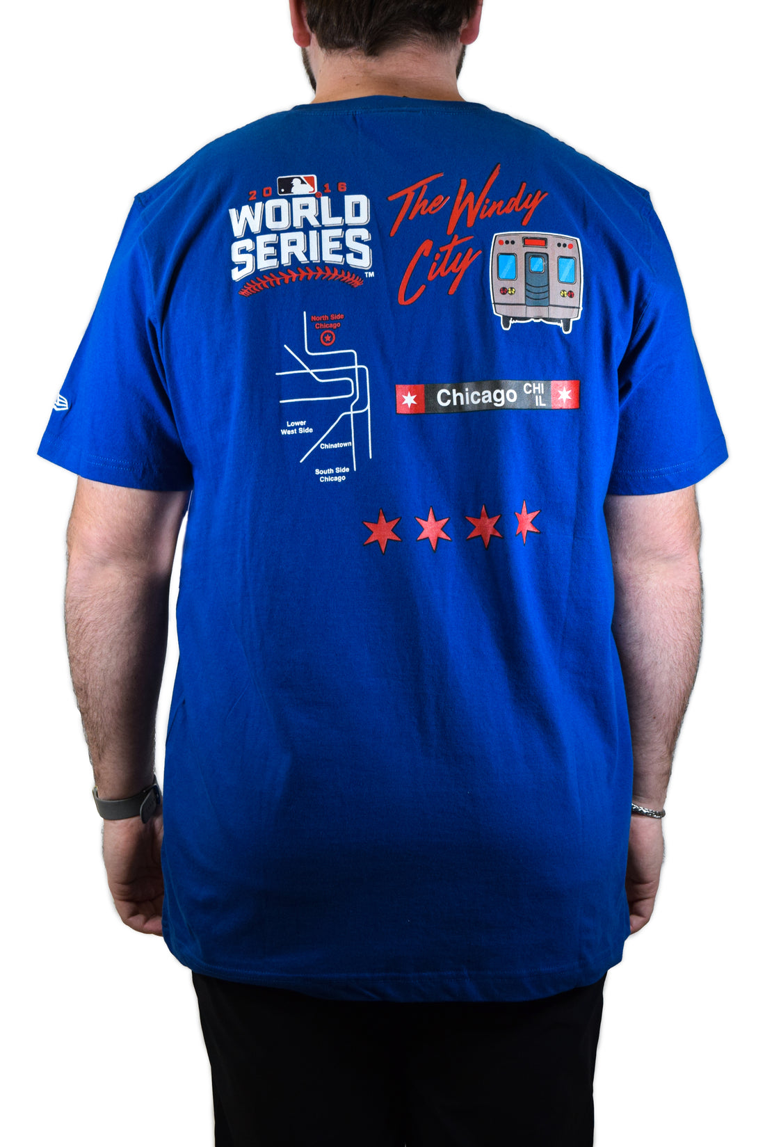 New Era Chicago Cubs Classic Logo Shirt - Blue