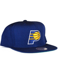 Mitchell & Ness Indiana Pacers Snapback - Navy/Yellow