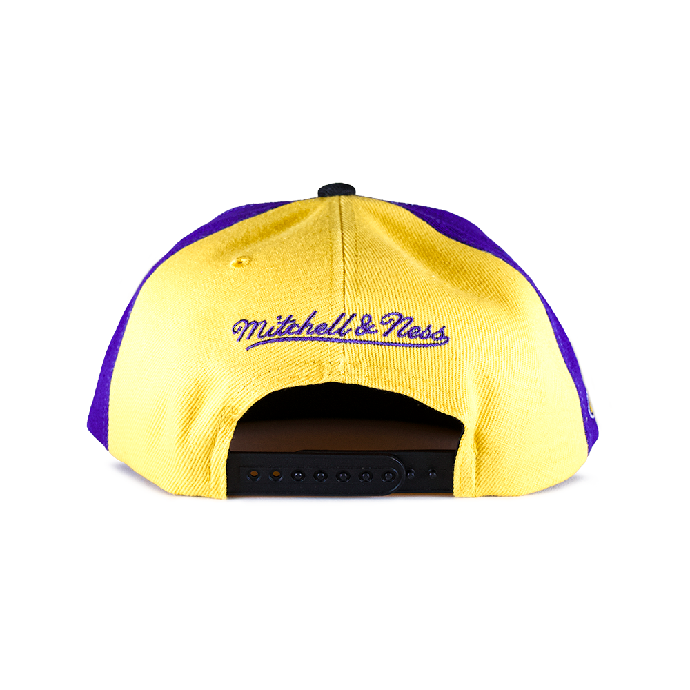 Mitchell & Ness Snapback: Los Angeles Lakers [Tri-Tone]