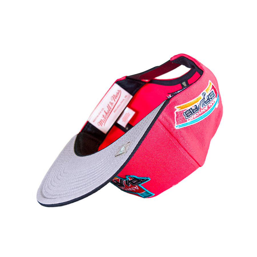 Mitchell & Ness Team Insider San Antonio Spurs 2Tone Snapback - Pink/Black