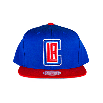Mitchell & Ness Los Angeles Clippers Snapback - Royal Blue/Red