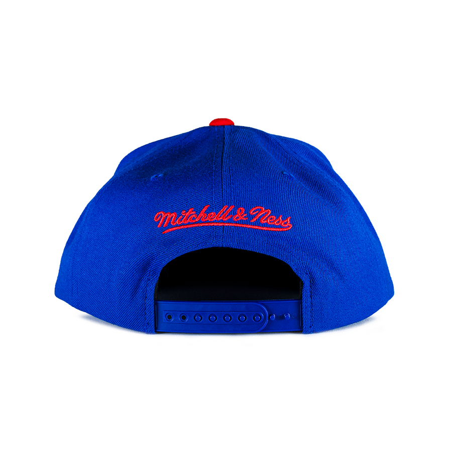 Mitchell & Ness Los Angeles Clippers Snapback - Royal Blue/Red