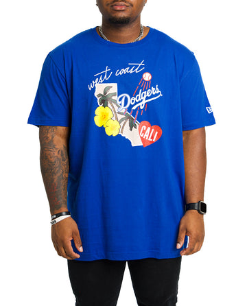 New Era Los Angeles Dodgers "State Patch" Shirt - Blue
