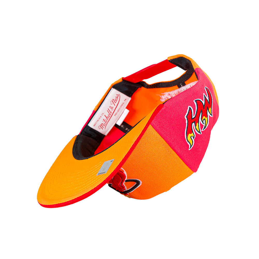 Mitchell & Ness Snapback: Miami Heat [Tri-Tone]