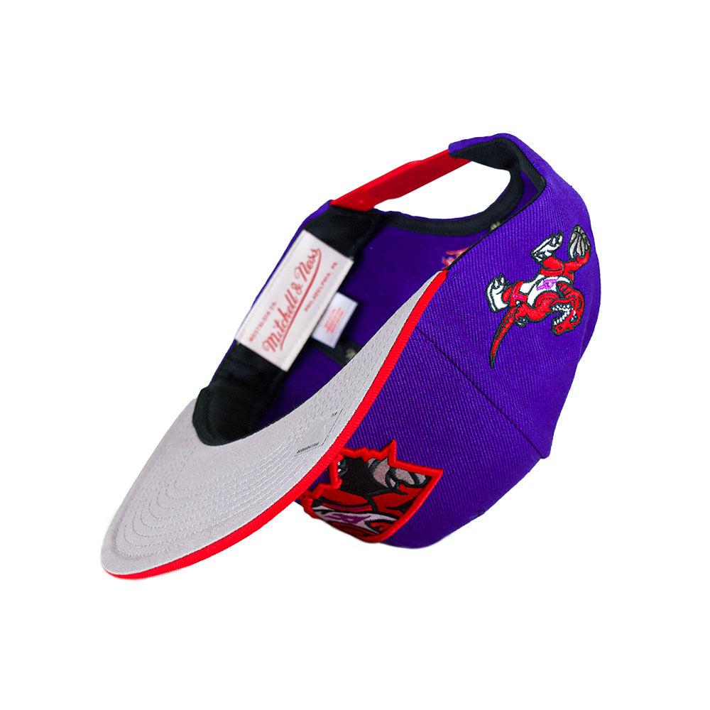 Mitchell & Ness Team Insider Toronto Raptors 2Tone Snapback - Red/Purple