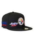 New Era Pittsburgh Steelers 59Fifty Fitted - Black/Multi-Patch