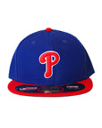 New Era Philadelphia Phillies 59Fifty Fitted - Blue/Red