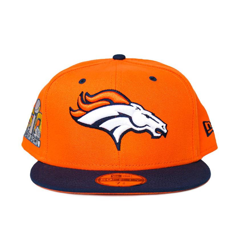 New Era Denver Broncos 59Fifty Fitted - Orange/Blue