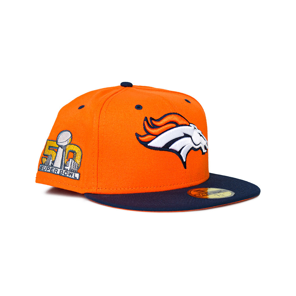 New Era Denver Broncos 59Fifty Fitted - Orange/Blue