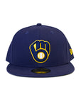New Era Milwaukee Brewers 59Fifty Fitted - Navy