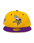 New Era Minnesota Vikings 59Fifty Fitted - Yellow/Purple