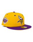 New Era Minnesota Vikings 59Fifty Fitted - Yellow/Purple