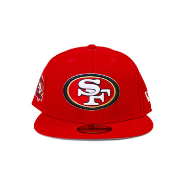 New Era San Francisco 49ers 59Fifty Fitted - Red w Side Patch