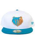 New Era Memphis Grizzlies 2Tone 59Fifty Fitted - White/Teal