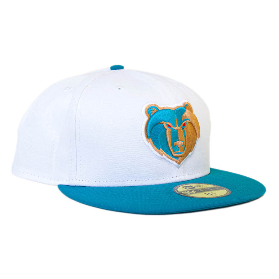 New Era Memphis Grizzlies 2Tone 59Fifty Fitted - White/Teal