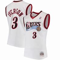 Mitchell & Ness NBA Philadelphia 76ers Jersey (Allen Iverson) - White