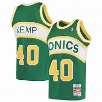 Mitchell & Ness NBA Seattle Supersonics Jersey (Shawn Kemp) - Green