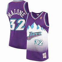 Mitchell & Ness NBA Utah Jazz Jersey (Karl Malone) - Purple