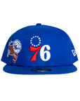 New Era Philadelphia 76ers "State Patch" 59Fifty Fitted - Blue