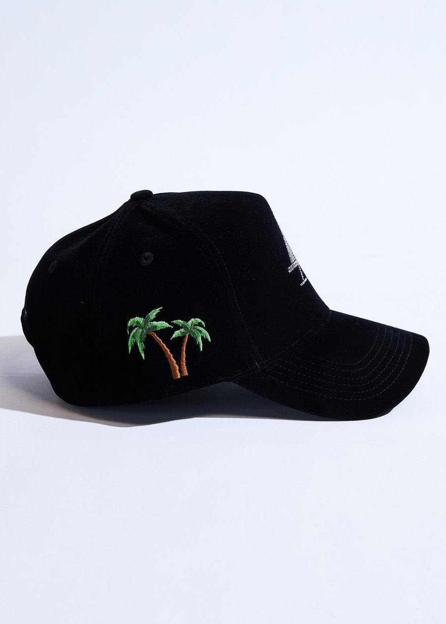 Reference LA Paradise Snapback - Black Velour