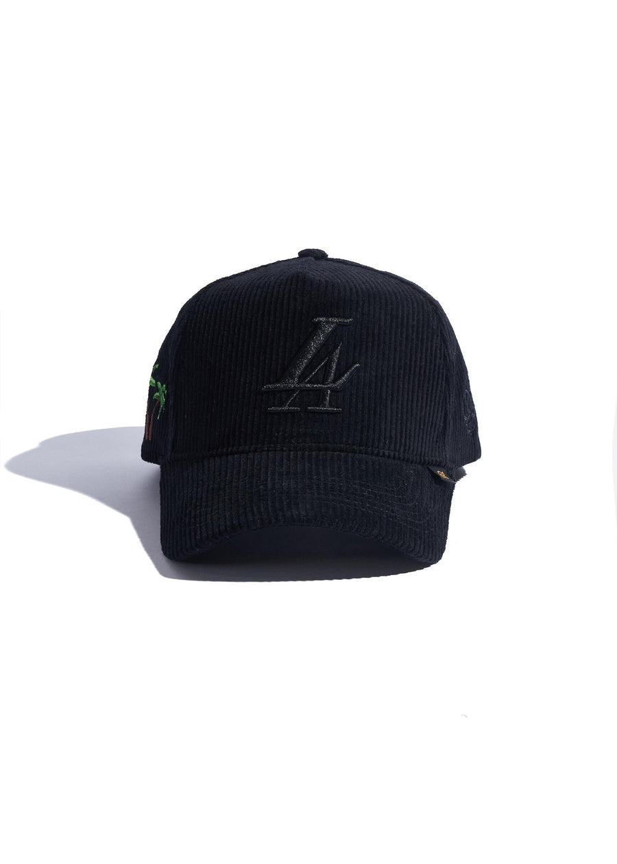 Reference Paradise LA Corduroy Snapback - Black
