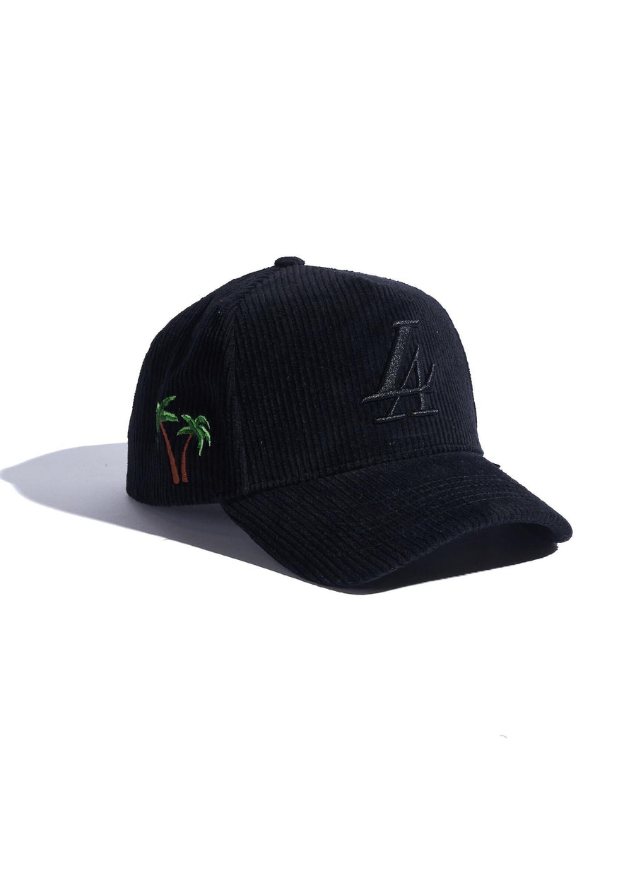 Reference Paradise LA Corduroy Snapback - Black
