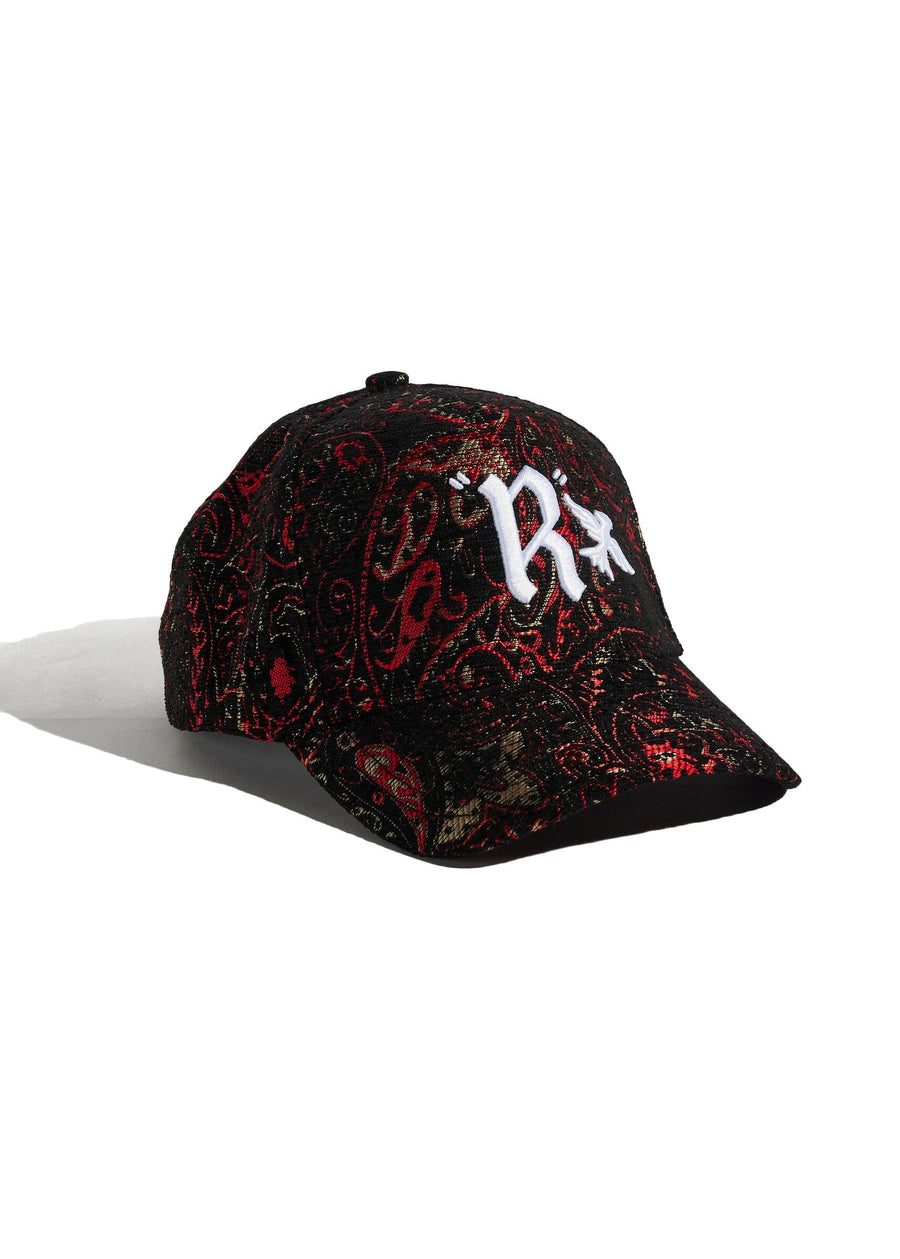 Reference Luxe Snapback - Red/Gold Multi